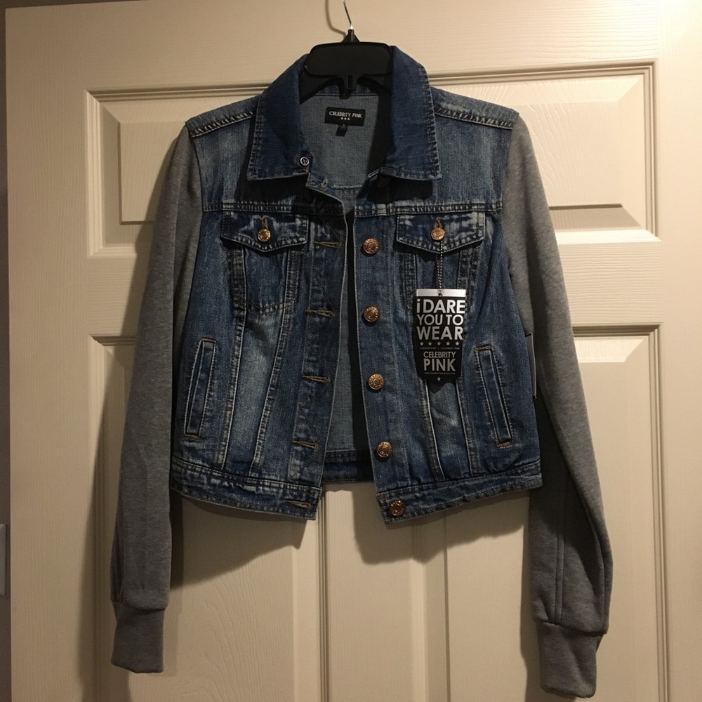 3 for $20 - Pink Celebrity jean jacket